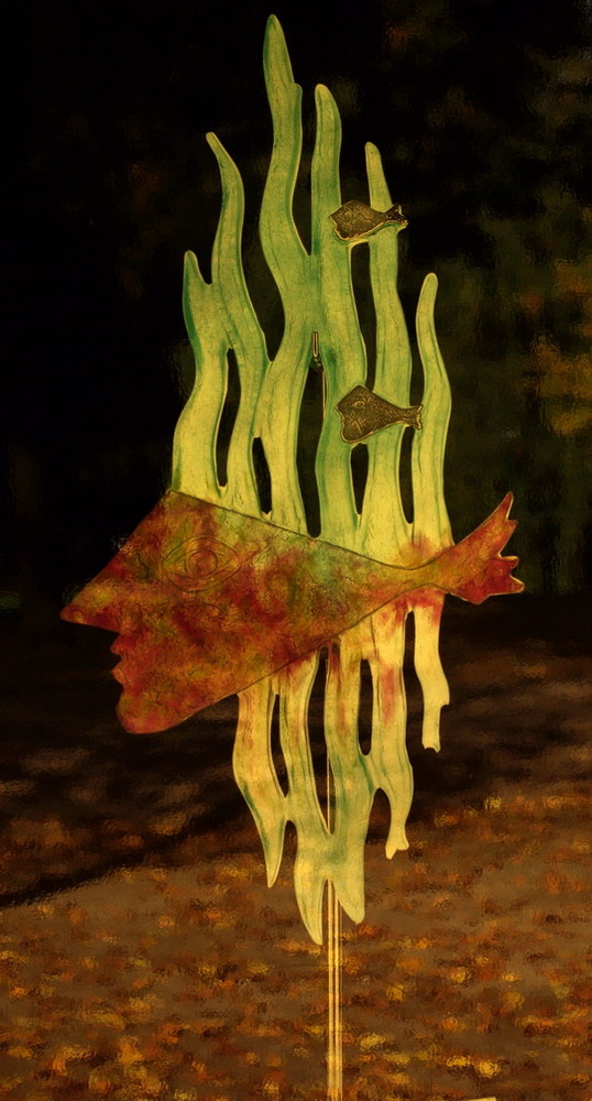 poisson dans le parc