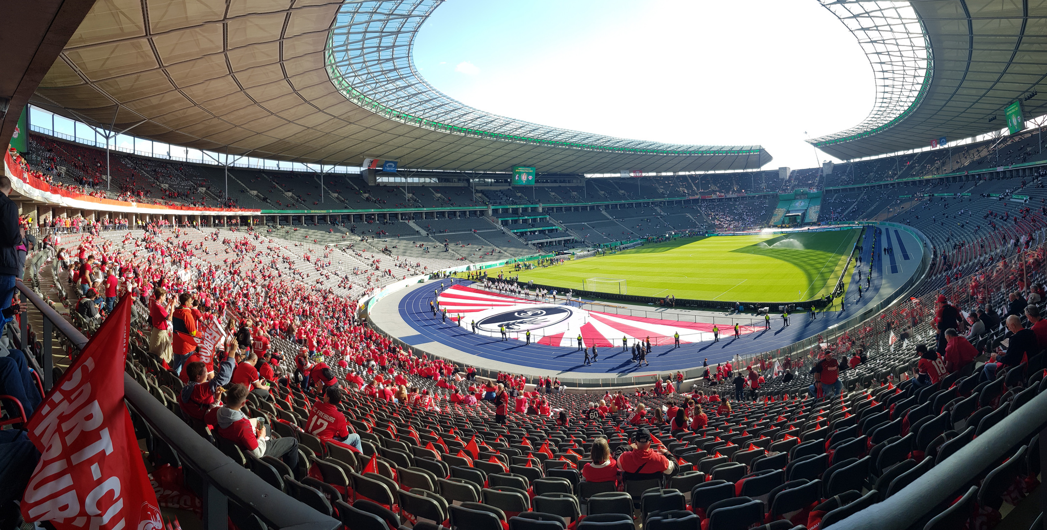 Pokalfinale SC Freiburg - RB Leipzig in Berlin 21.05.2022