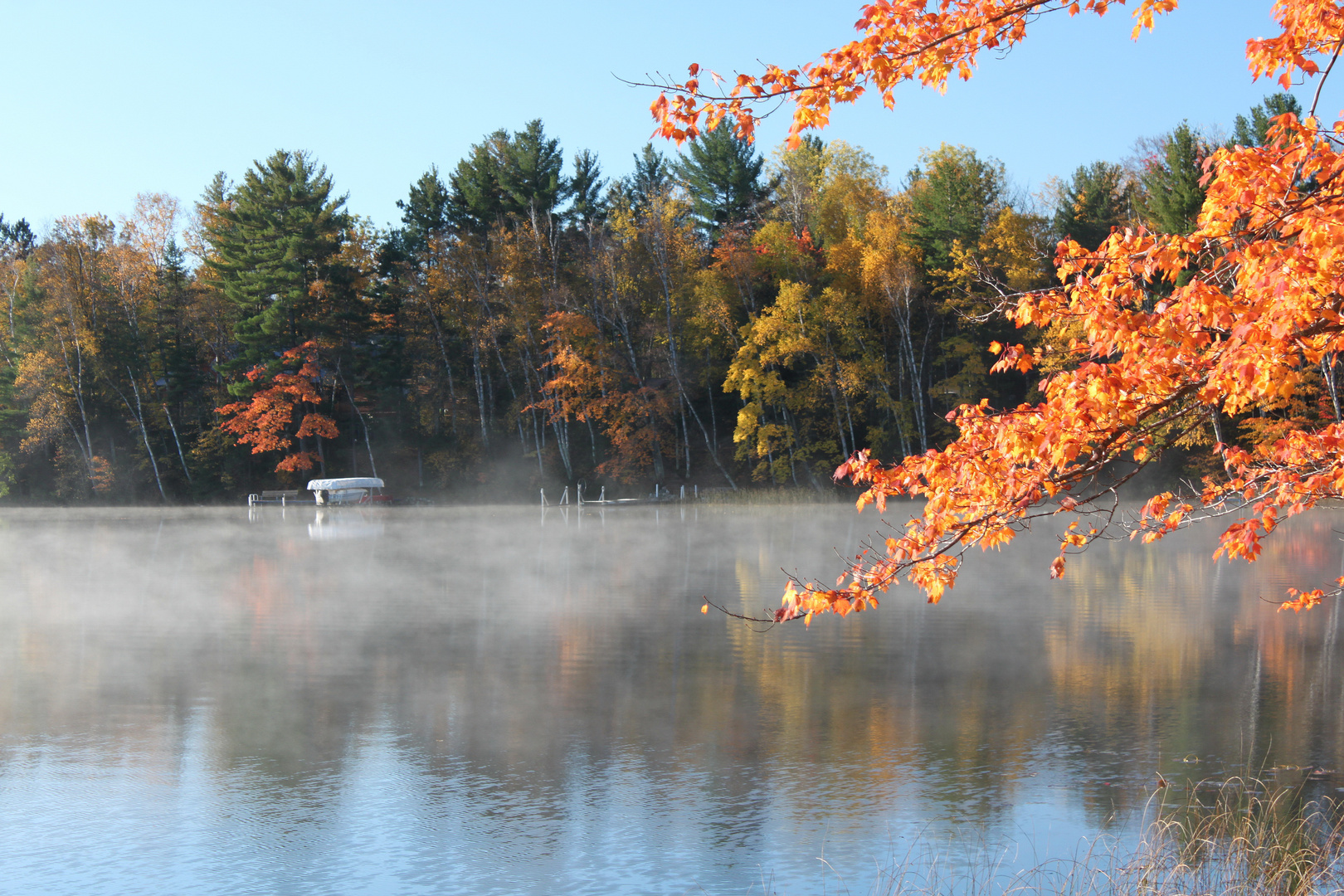 Pokegema Lake Upper Wisconsin Fall 2010