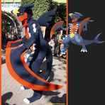 Pokémon Garchomp aus Nintendo Mega Evolution