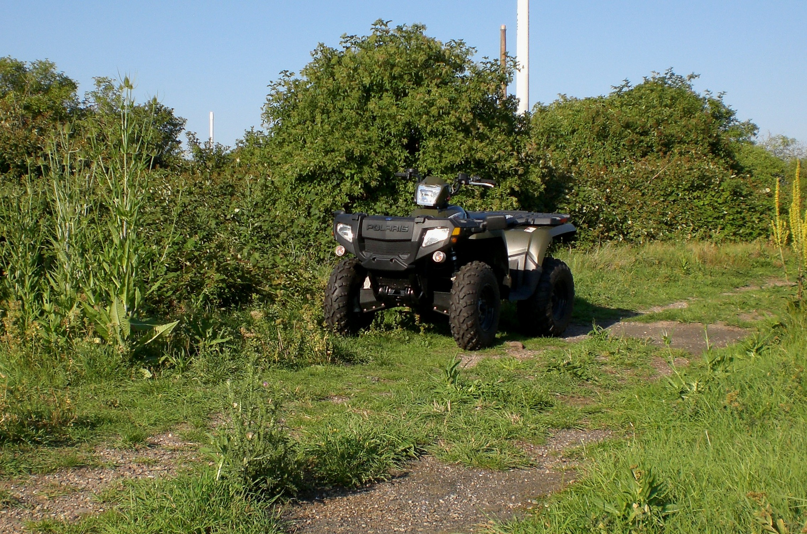 Polaris ATV auf der Insel