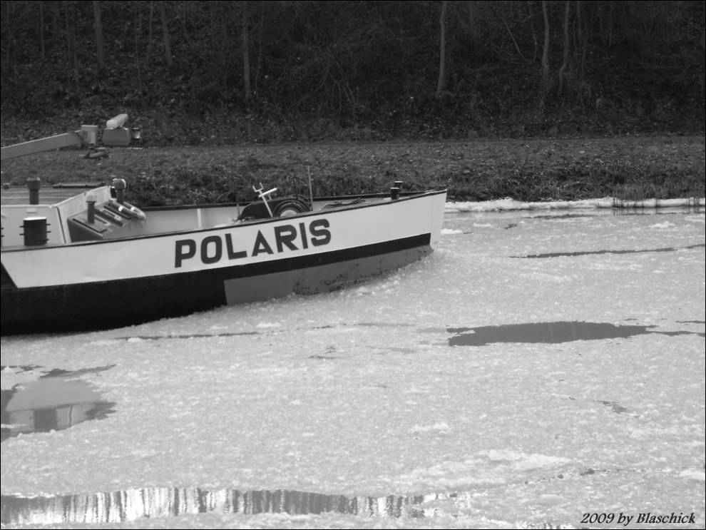 "Polaris" entstand bei minus Temperaturen im Mittellandkanal