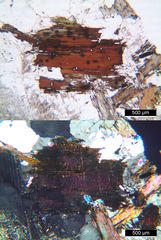 Polarisationsmikroskopie: Alkaligranit aus dem Erzgebirge