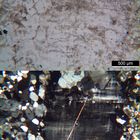 Polarisationsmikroskopie: Alsbachit aus dem Odenwald