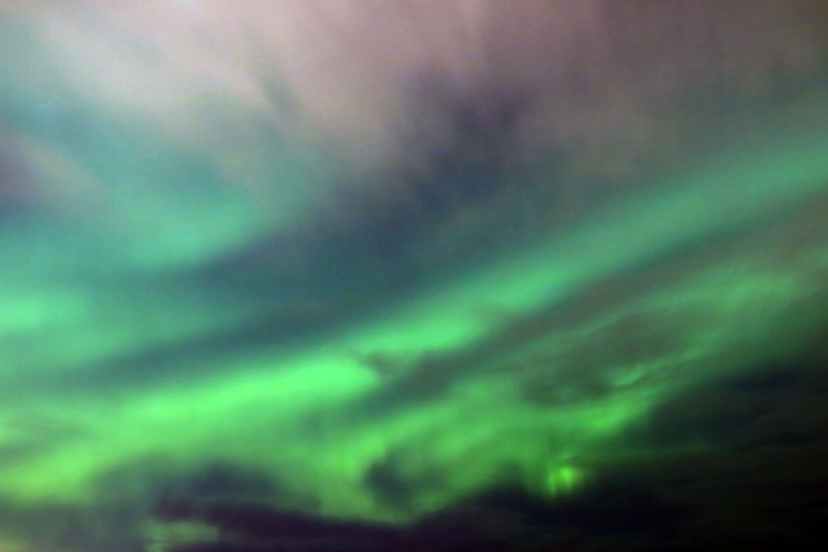 Polarlchter  südlich vom nordkap,tromsö und alta