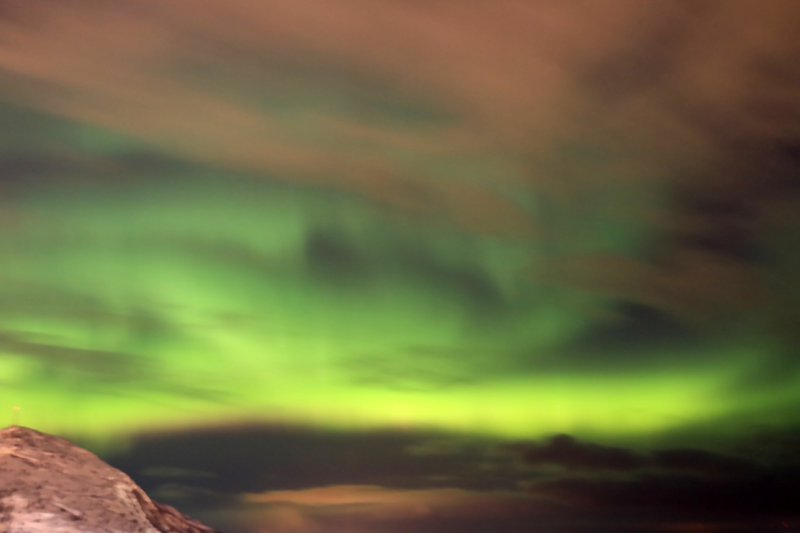 Polarlchter  südlich vom nordkap,tromsö und alta