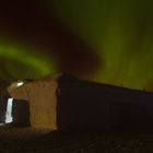 Polarlich am Icehotel