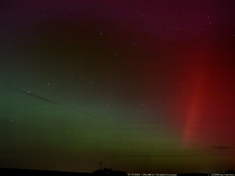 Polarlicht am Großen Wagen