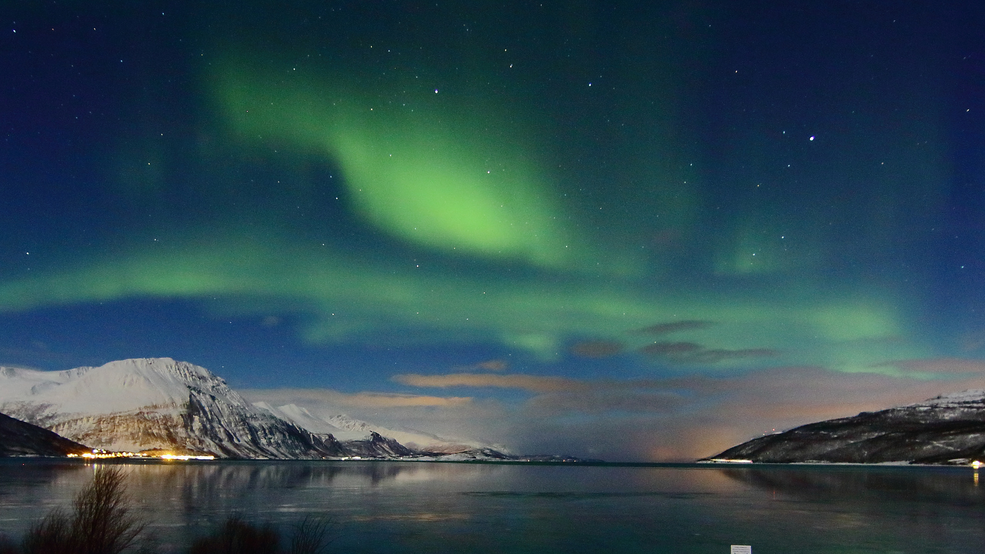 Polarlicht am Lyngenfjord 1