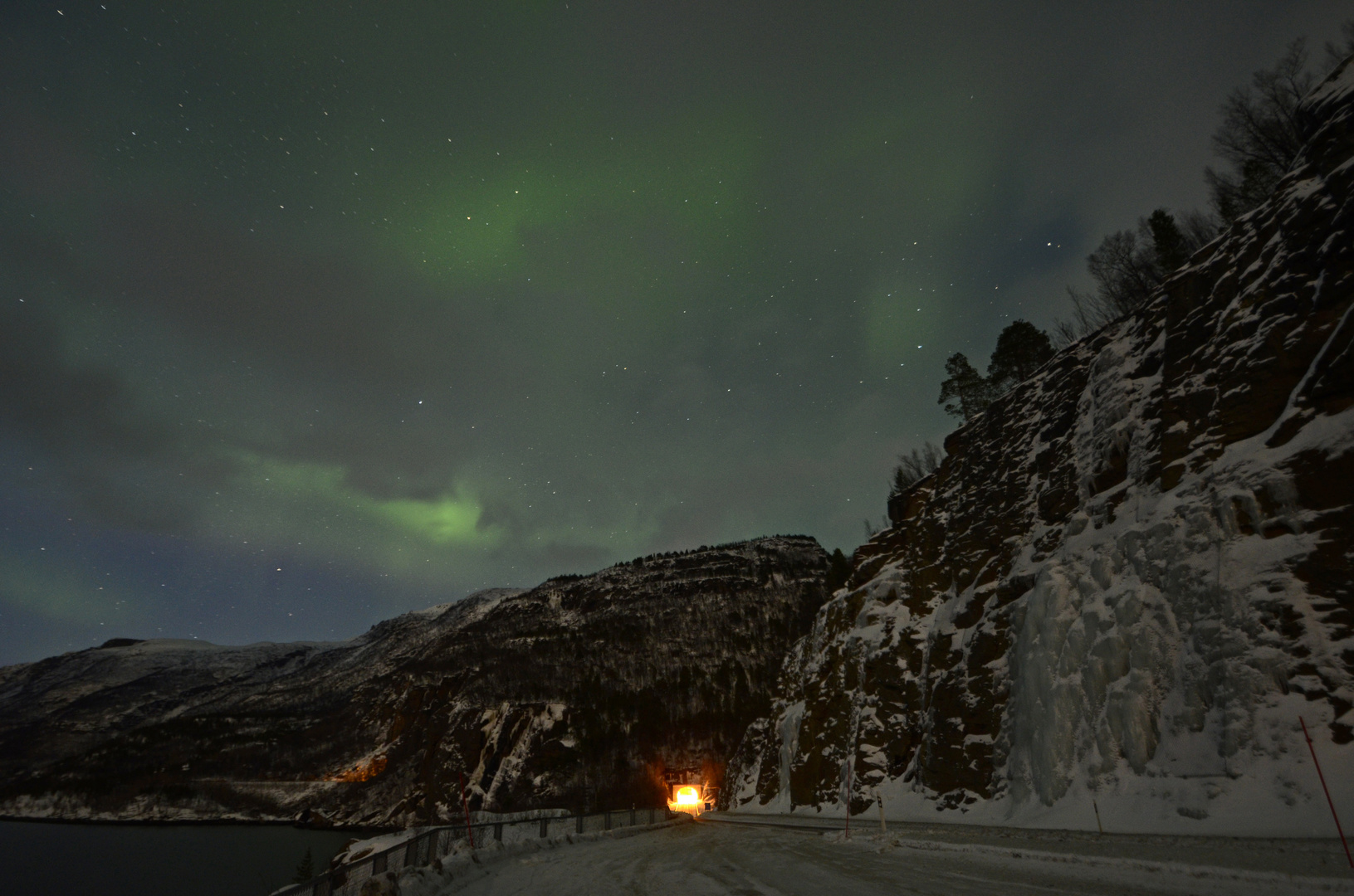 Polarlicht am Lyngenfjord (Norwegen)