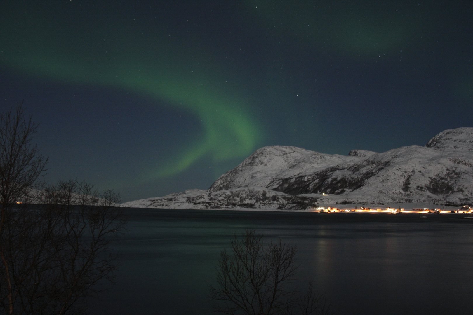 Polarlicht an der Barentssee III AURORA BOREALIS