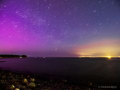 Polarlicht an der Kieler Förde (2)