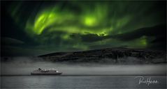 Polarlicht auf dem Weg zum Nordkap ...
