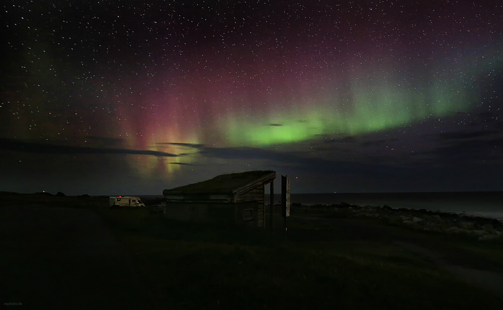 Polarlicht auf den Lofoten