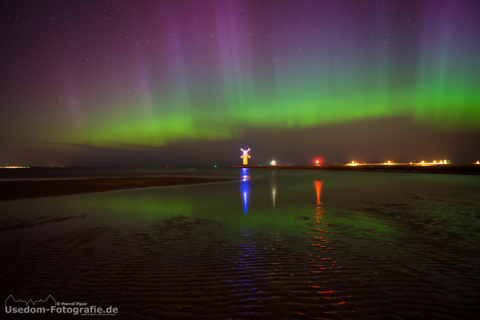 Polarlicht auf Usedom 17.03.2015