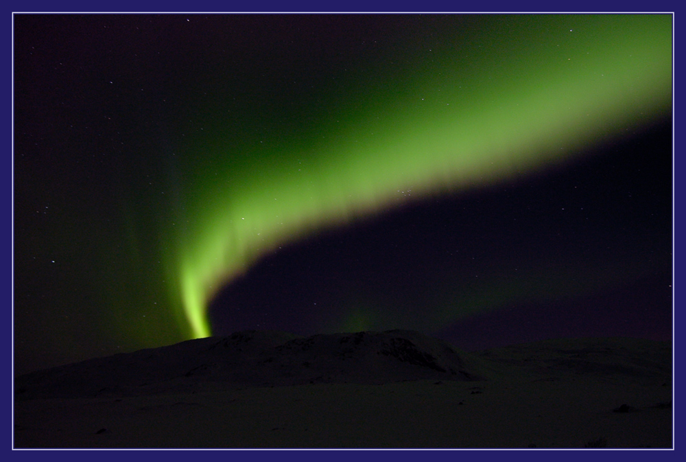 Polarlicht bei Cunojavri 1