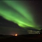 Polarlicht bei Egilsstaðir