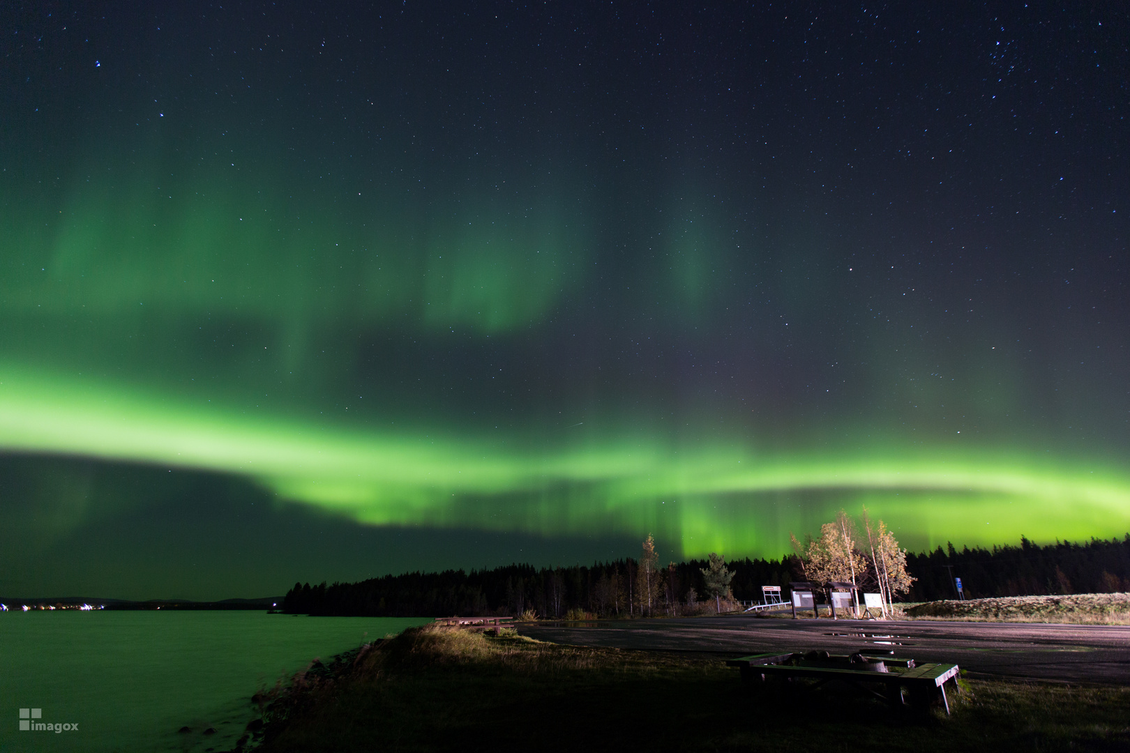 Polarlicht bei Jokkmokk