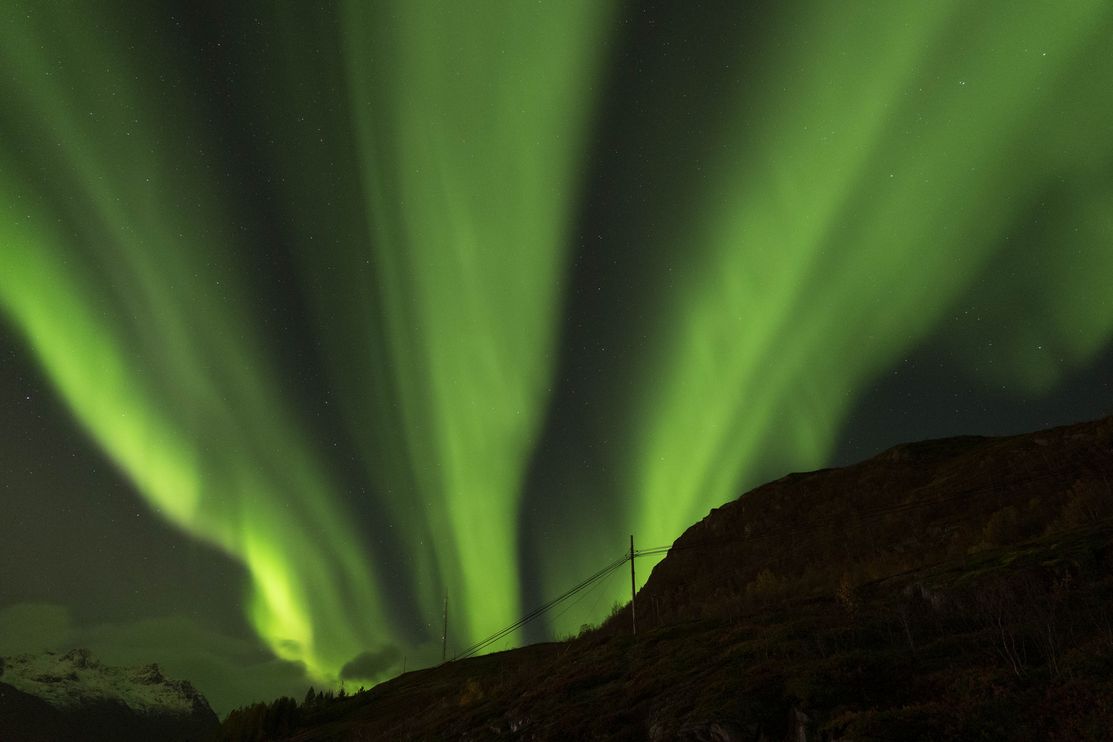 Polarlicht bei Kaldfjord