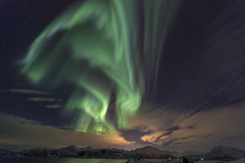 Polarlicht bei Sommaroy