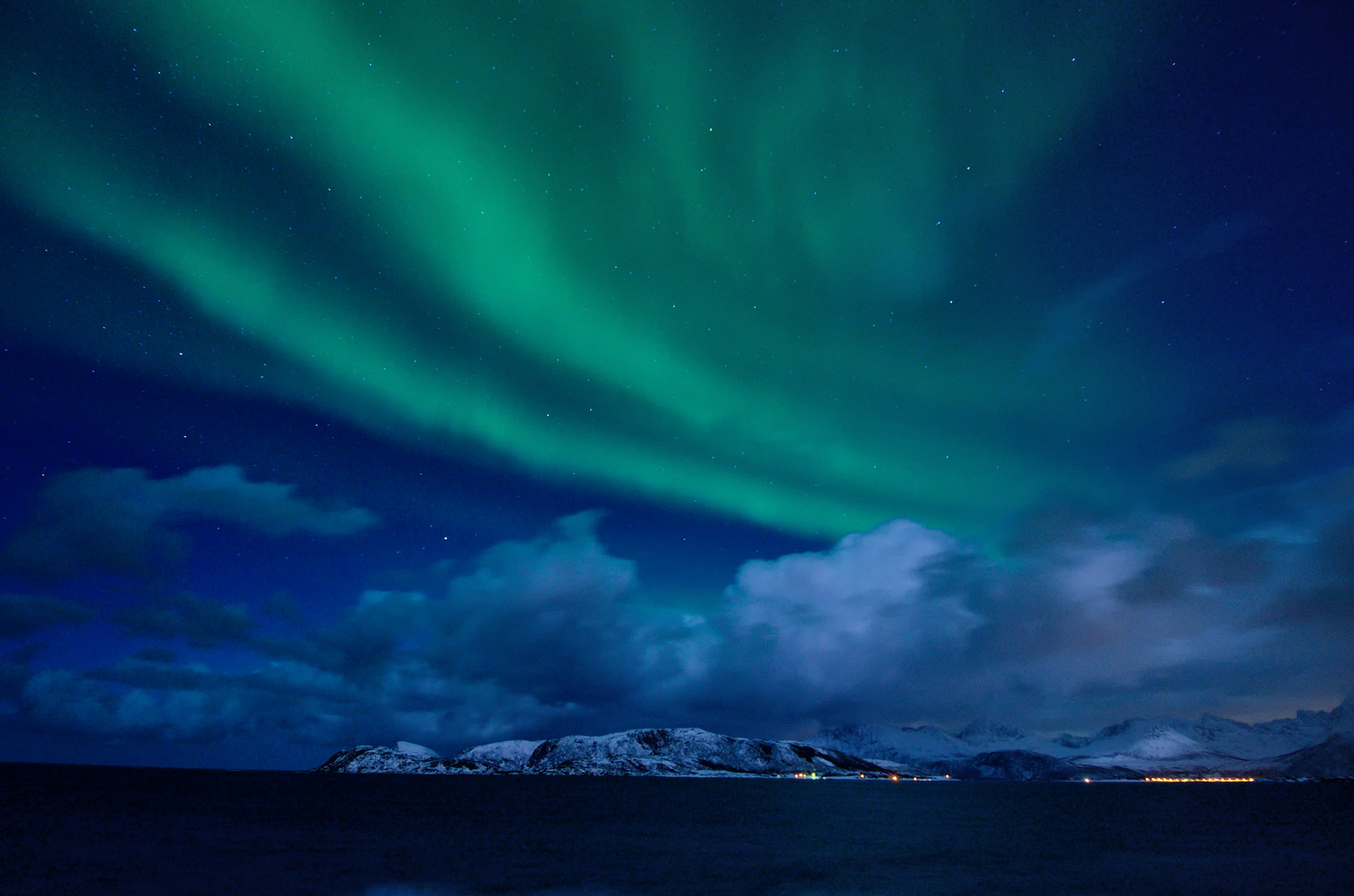 Polarlicht bei Sommaroy März 2012