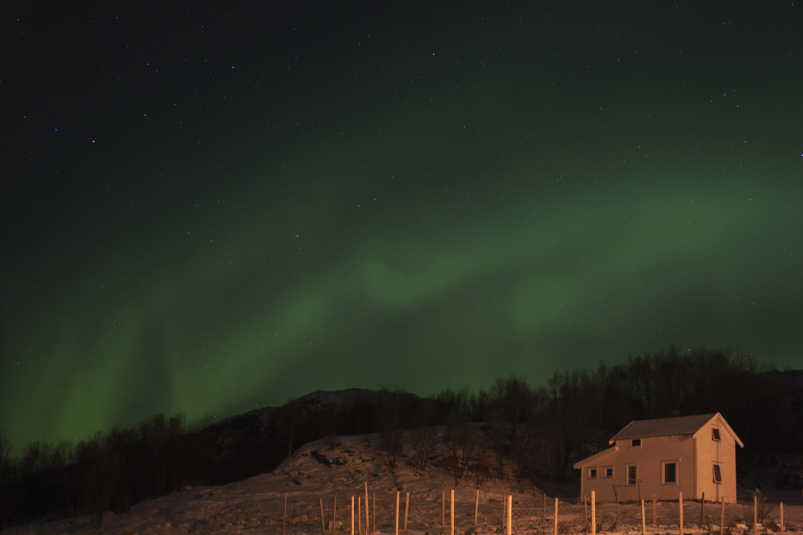 Polarlicht bei Tromsö VI AURORA BOREALIS