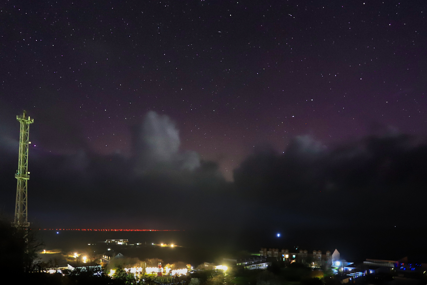 Polarlicht Helgoland 