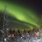 Polarlicht im hohen Norden Lapplands