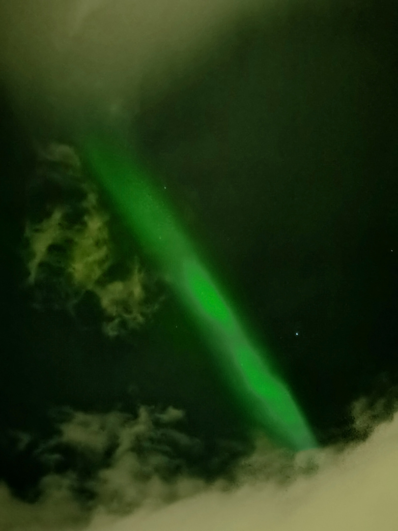 Polarlicht in Akureyri 