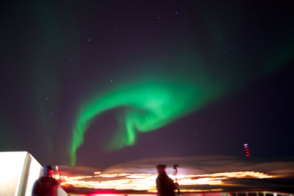 Polarlicht in Båtsfjord