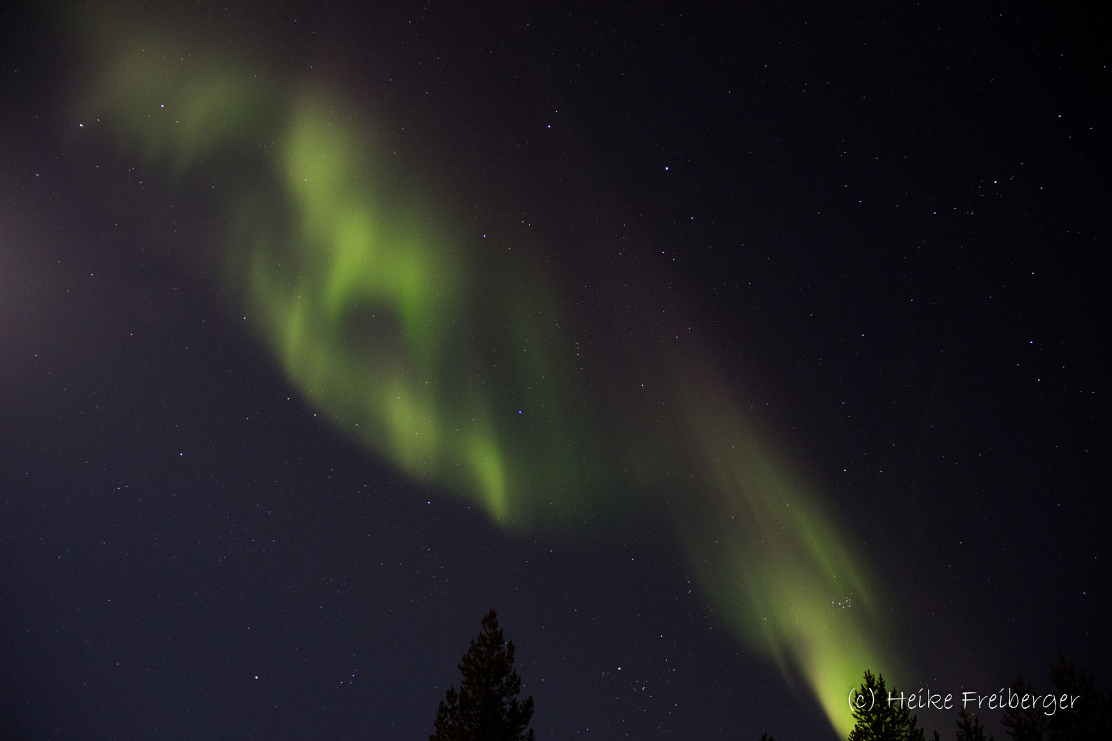 Polarlicht in finnisch Lappland - März 2012