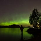 Polarlicht in Finnland