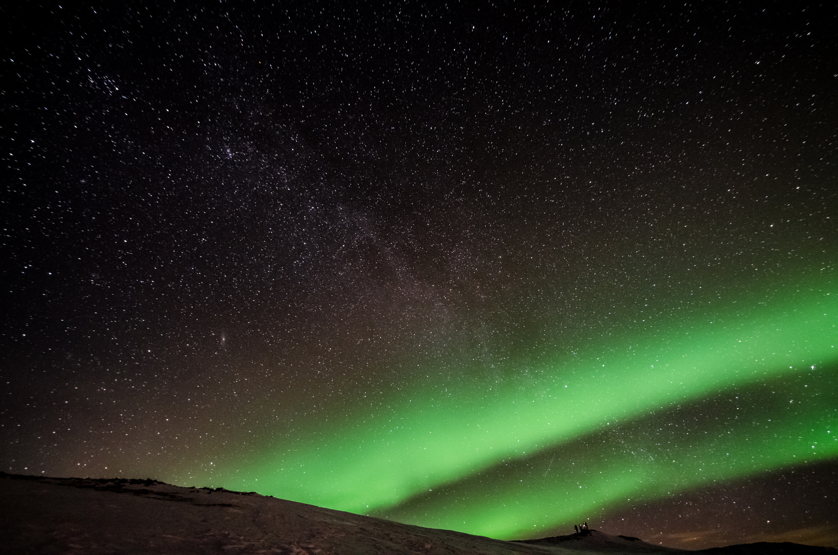 Polarlicht in Lappland, Abisko Skystation