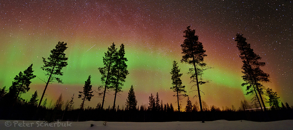 Polarlicht in Lappland...