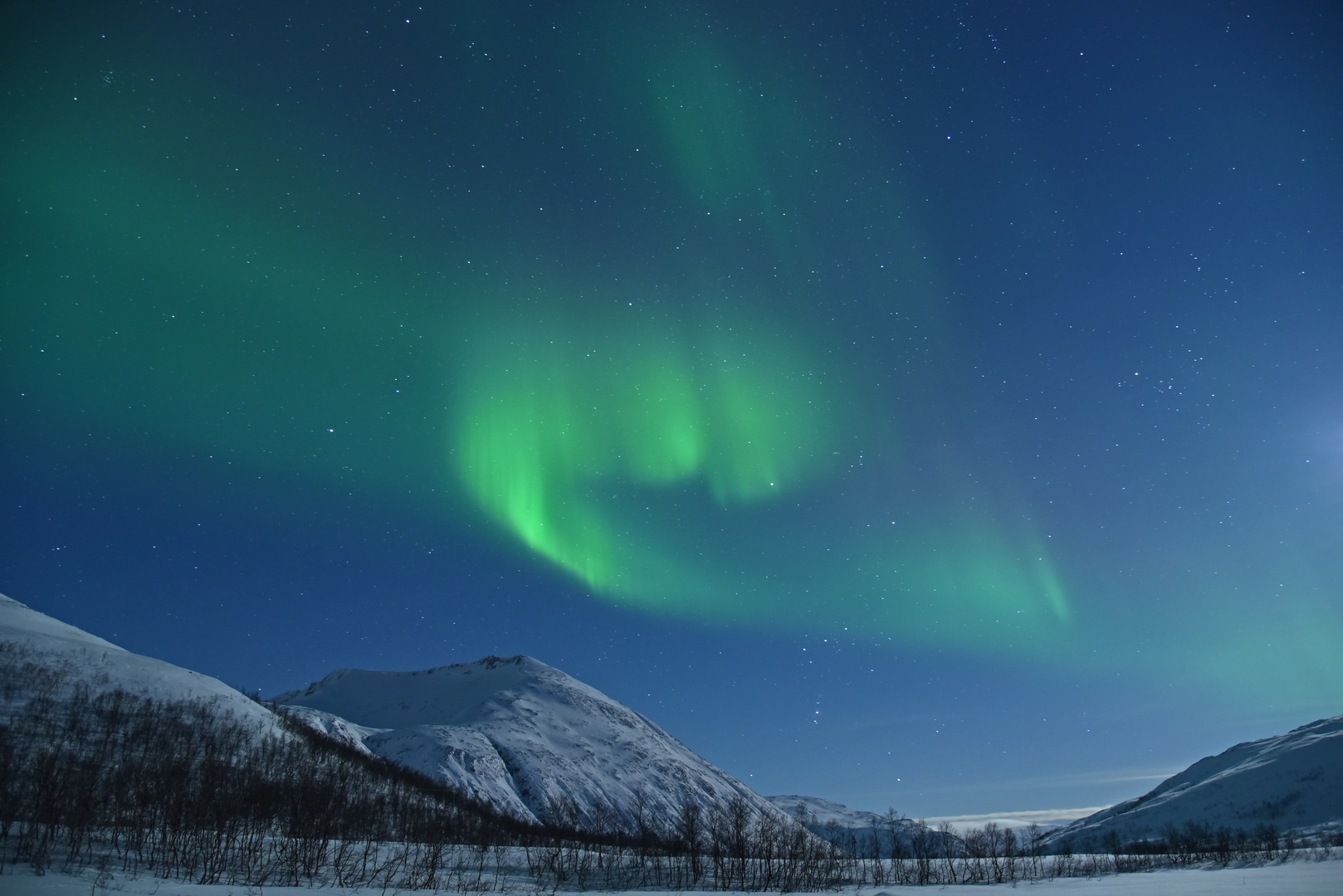 Polarlicht in Nordnorwegen