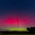 Polarlicht in NRW, Kreis Recklinghausen, Stadt Dorsten