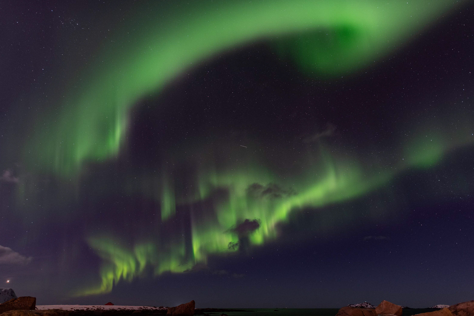 Polarlicht in Ramberg