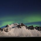 Polarlicht in Stokksnes