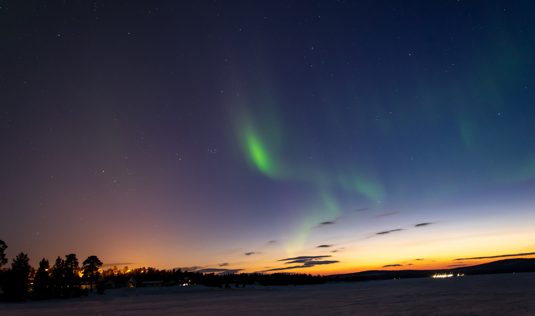 Polarlicht inari See