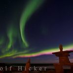 Polarlicht - Nordlicht ueber Churchill Manitoba