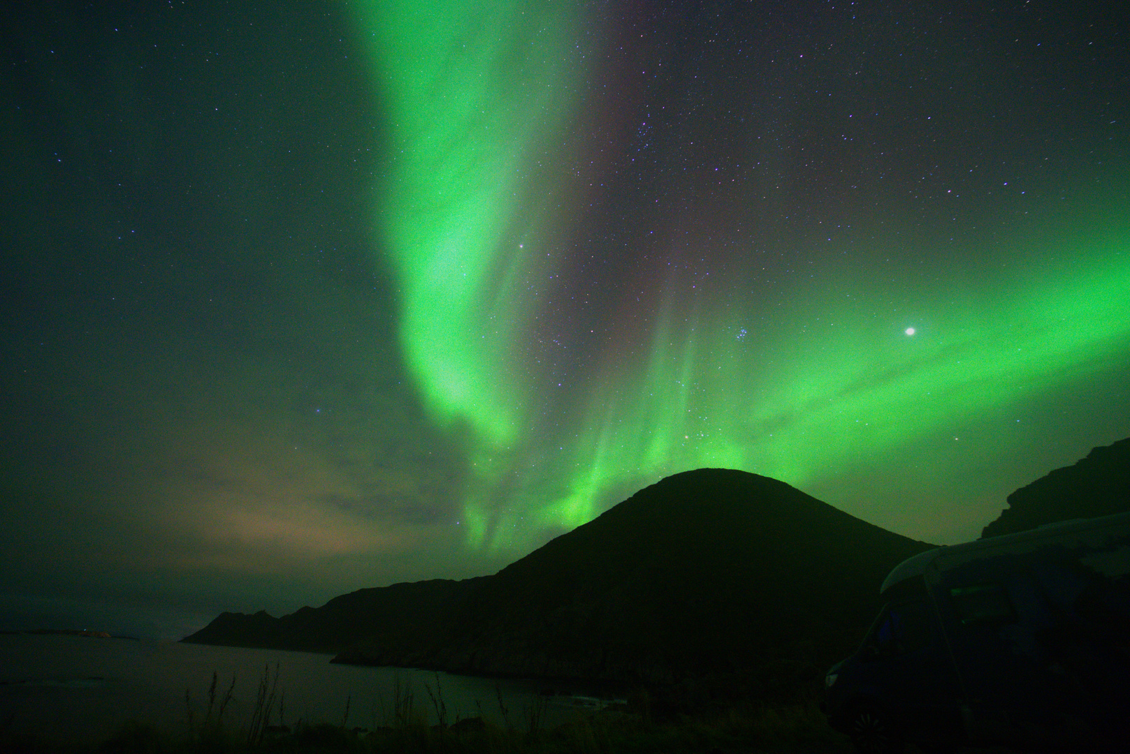 Polarlicht Norwegen Vesteraalen