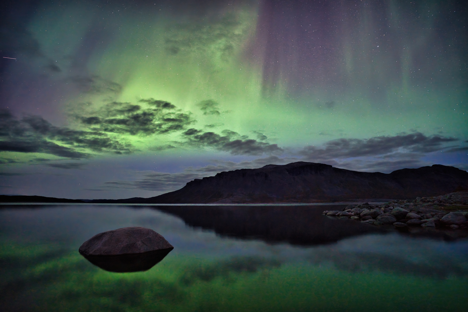 Polarlicht Stojafället