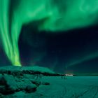 Polarlicht über Abisko, Lappland