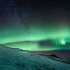 Polarlicht über Abisko, Lappland, Nikon d7000