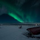 Polarlicht über Absiko - Lappland Feb 2014