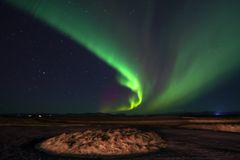 Polarlicht über Island