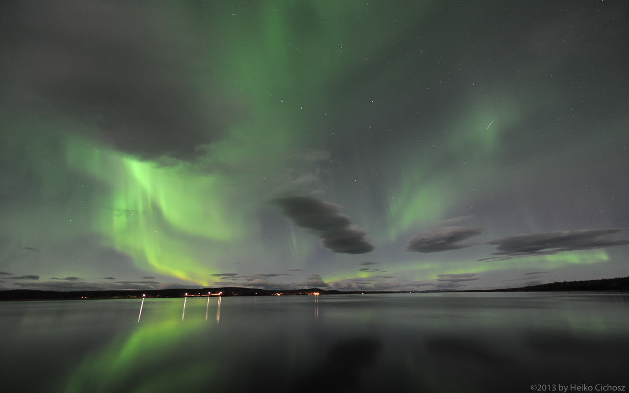 Polarlicht über Lappland