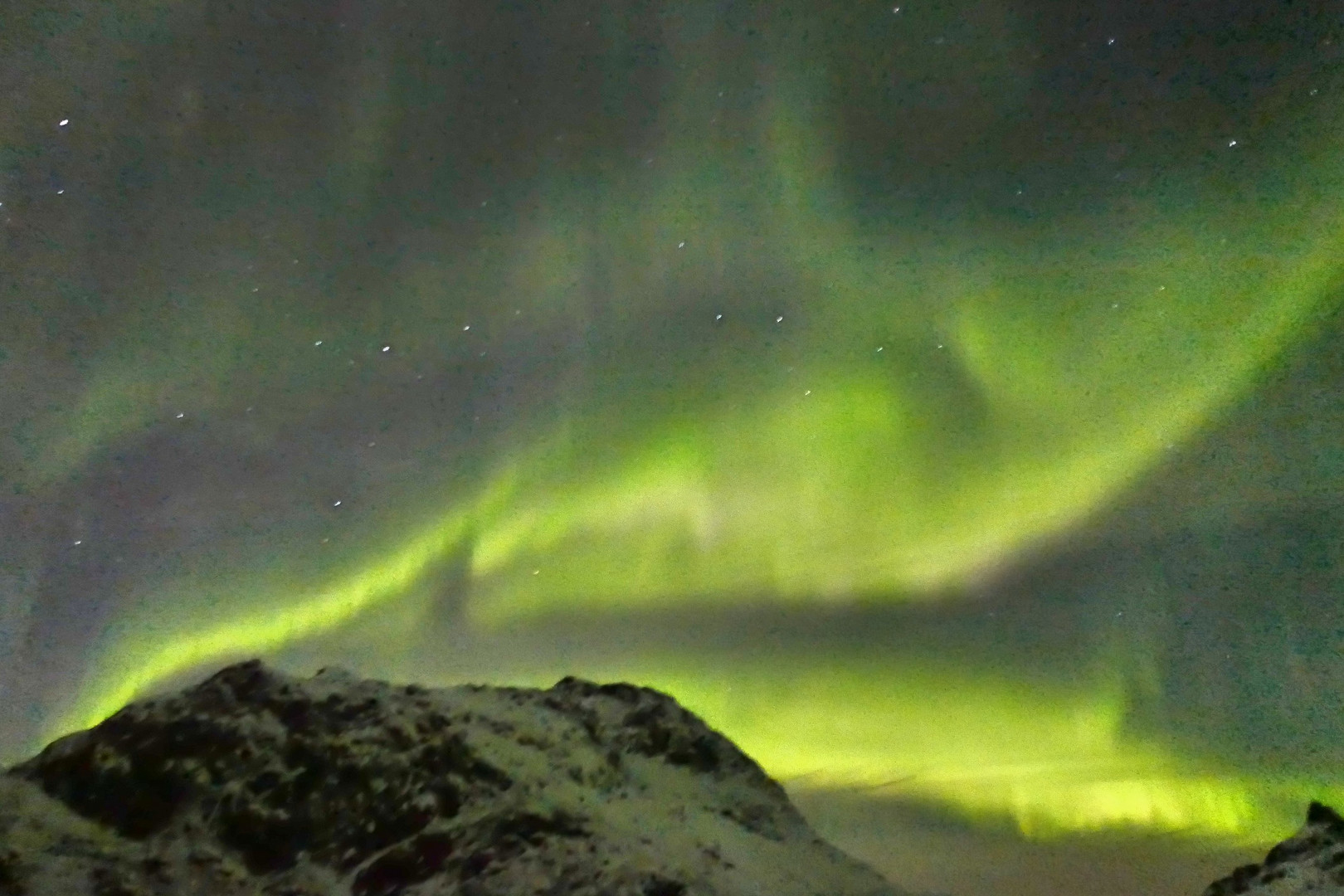 Polarlicht über Raftsund