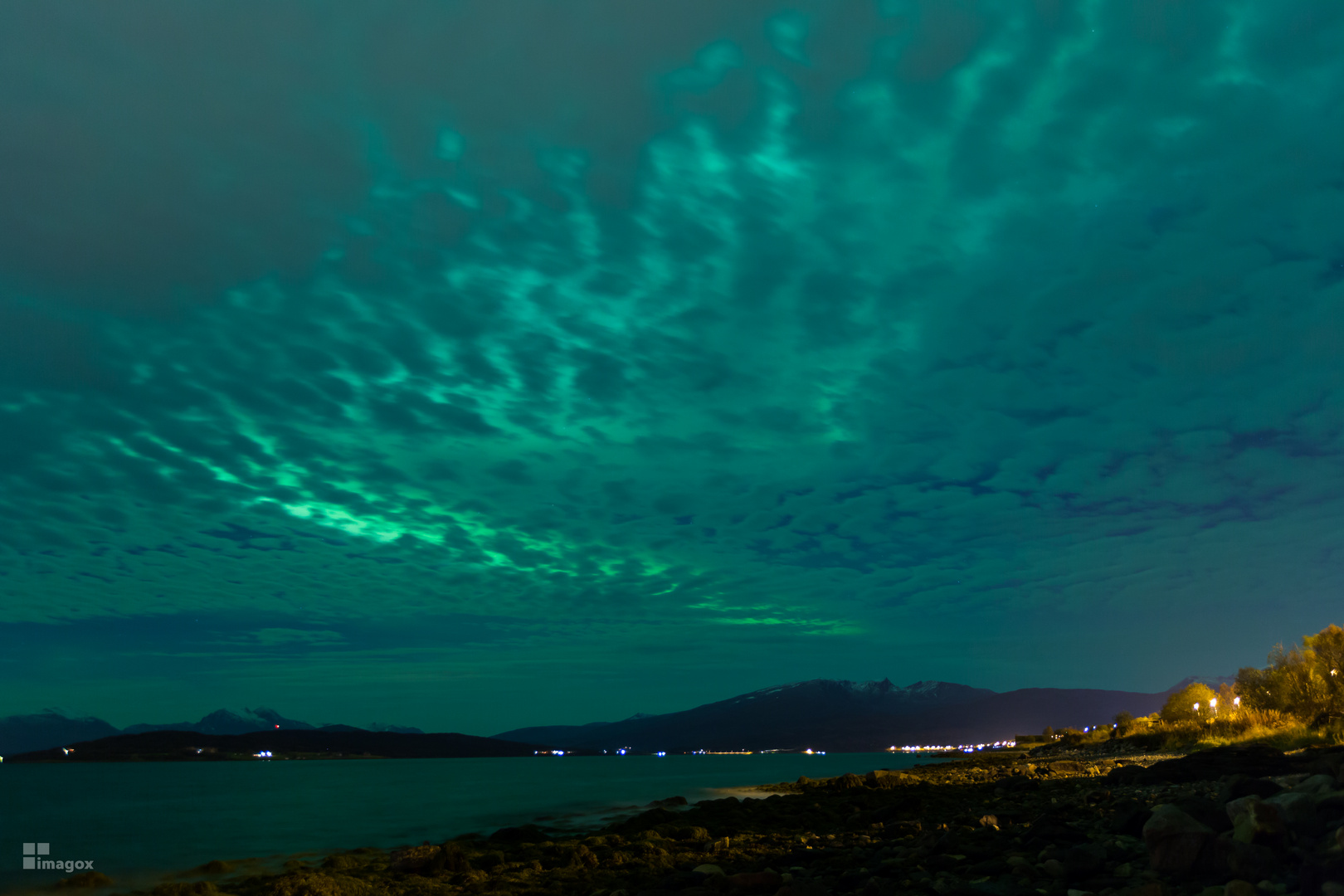 Polarlicht über Tromsø