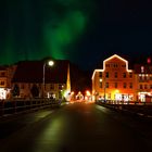 polarlicht über warnemünde